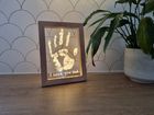 Hand Print Message Frame