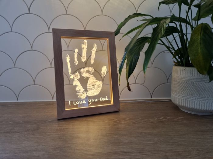 Hand Print Message Frame