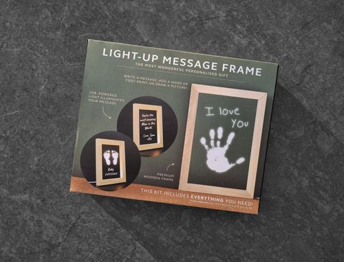 Hand Print Message Frame