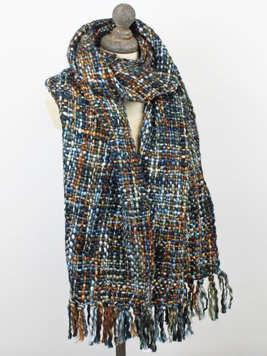 Hand-Woven Winter Scarf