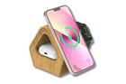 Bamboo Wireless Charging Station - iPhone, iWatch, AirPods