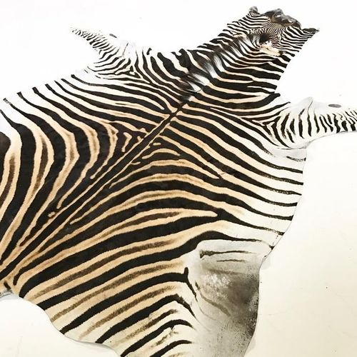 ZEBRA HIDE RUG