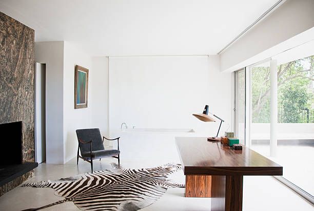 ZEBRA HIDE RUG