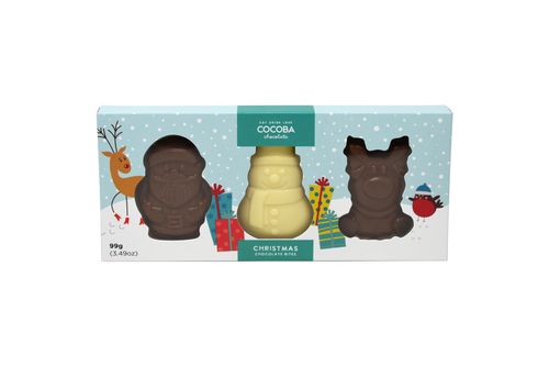 Christmas Character Chocolate Bites