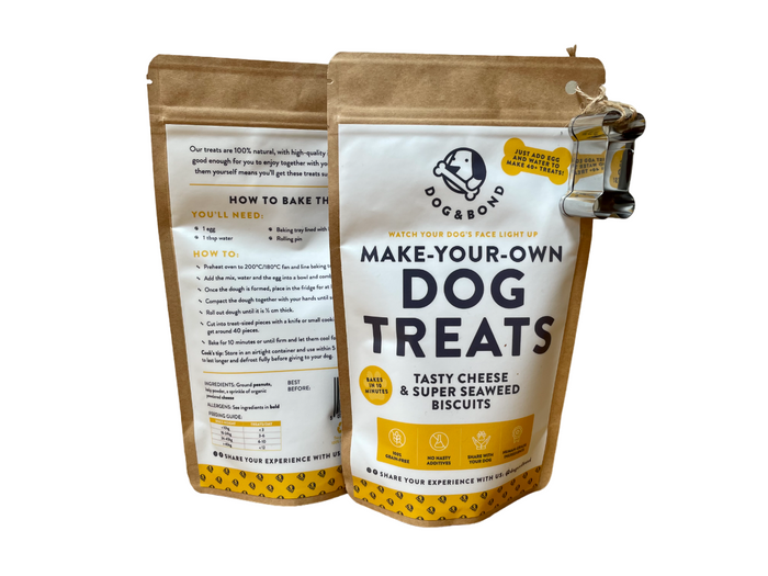 Make-Your-Own Dog Treats: Tasty Cheese & Super Seaweed