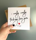 I Really Really F#cking Love You Card