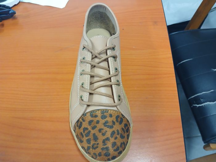 Leather Leopard Print Shoe