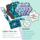 Mixed Reusable Pad Set (Light - Regular)