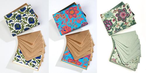 Handmade Eco Friendly Note Cards