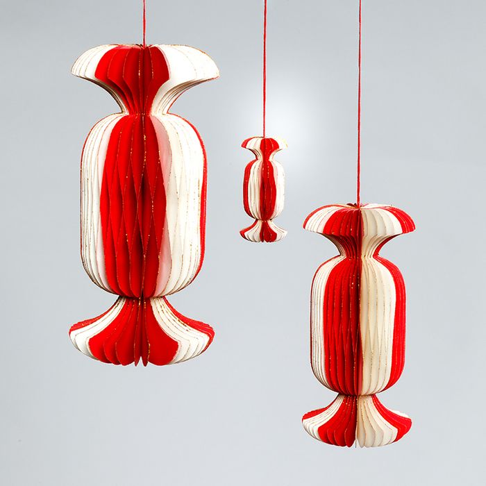 Handmade Eco Friendly Honeycomb Baubles