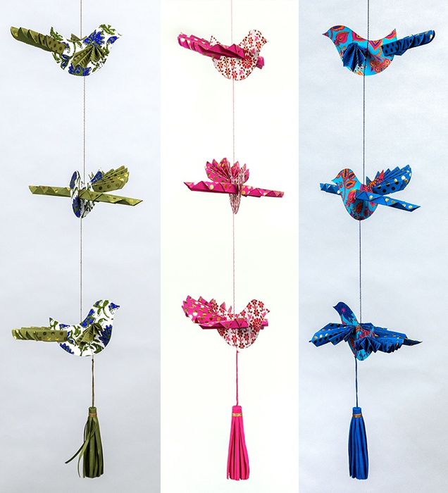 Handmade Eco Friendly Paper Mobiles