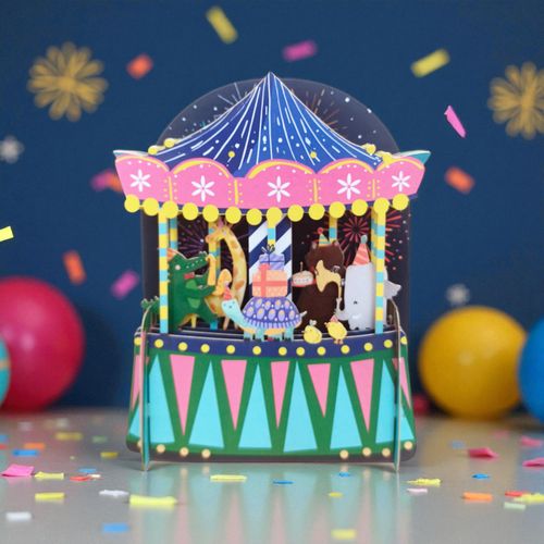3D kids pop up card