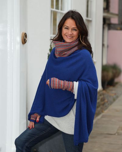 Cashmere Blend Classic Poncho