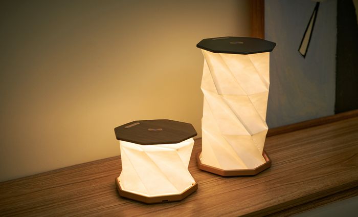 Twist Hexagon Lamp
