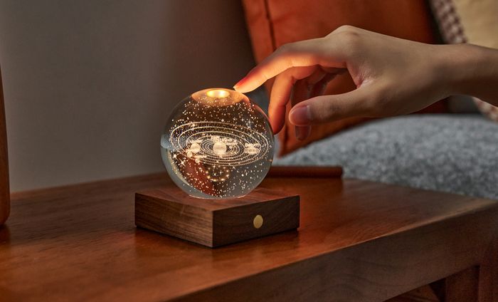 Amber Crystal Light