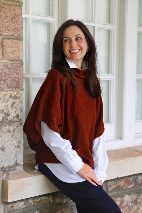 BEST SELLER - Cowl Poncho Top