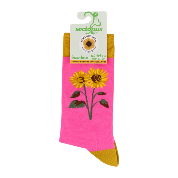 Sunflower Bamboo Socks
