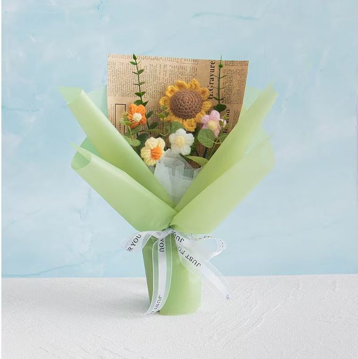 Crochet Flower Bouquet