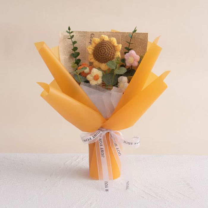 Crochet Flower Bouquet