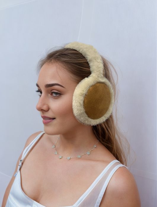 Faux Fur Earmuffs & Gloves