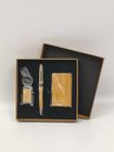 Popular bamboo clock tool set office gift set