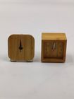 Popular bamboo clock tool set office gift set