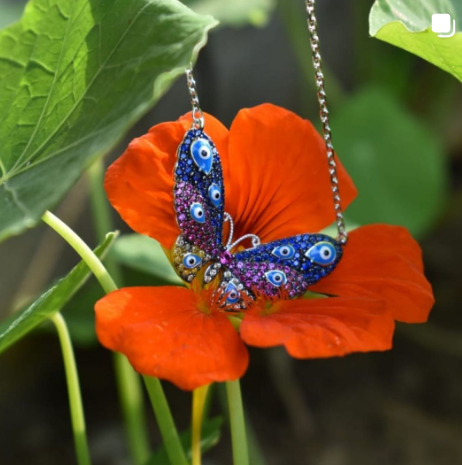 Butterfly necklace