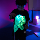 T-Rex Dinosaur Interactive Glow In The Dark T-Shirt