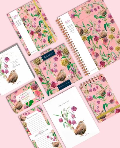 Wildlife botanical wren gift collections