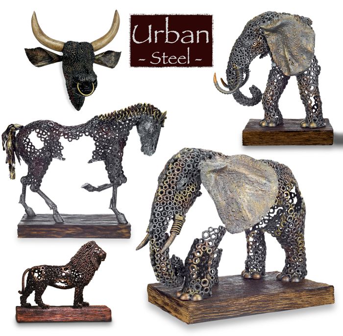 Urban Steel Sculptures