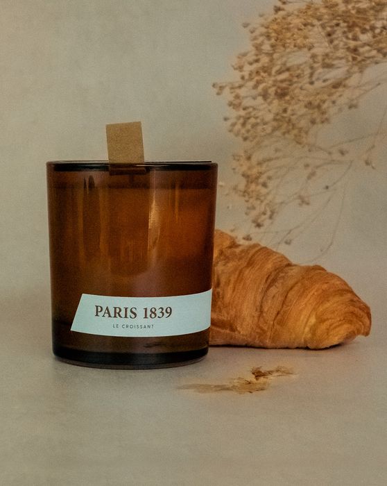 Paris 1839 Croissant Candle