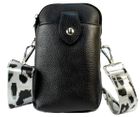 Italian Leather Mobile Crossbody