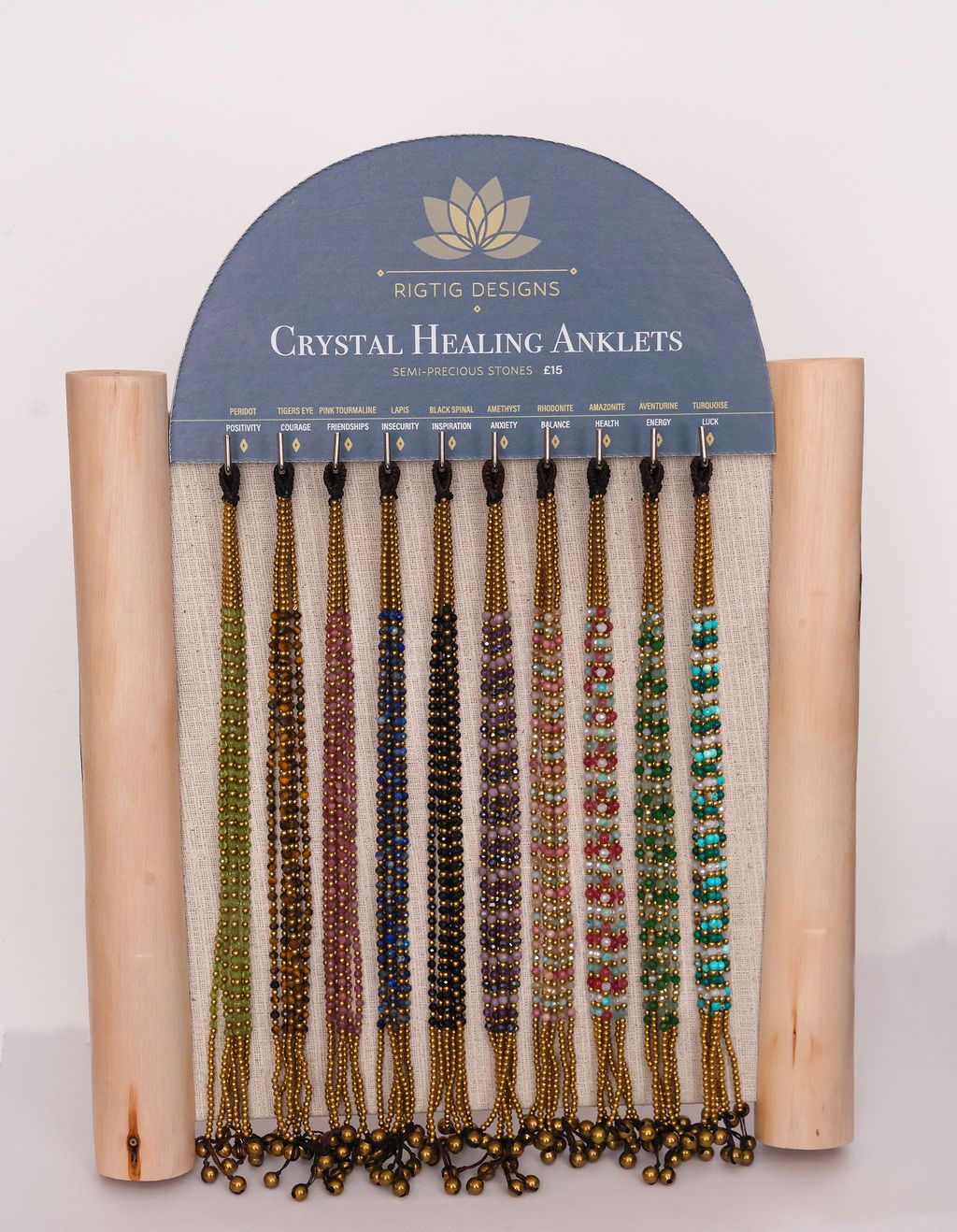 Crystal Healing Anklet Stand