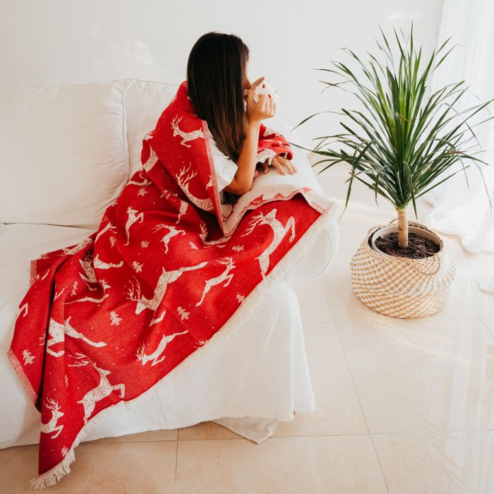 Cotton Throws- Deers