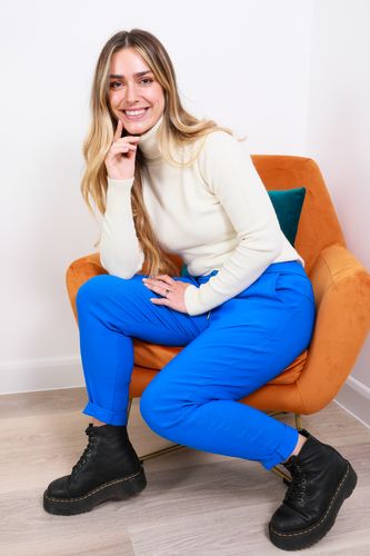 Plain Magic Stretch Trousers