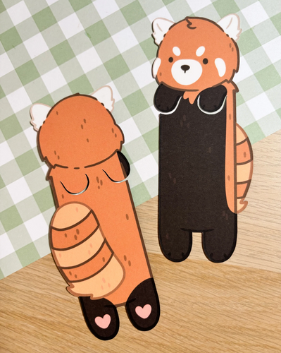 Red Panda Peeking /bookmark