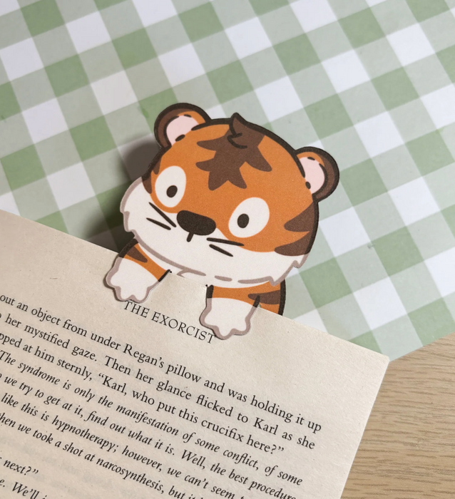 Tiger Peeking Bookmark