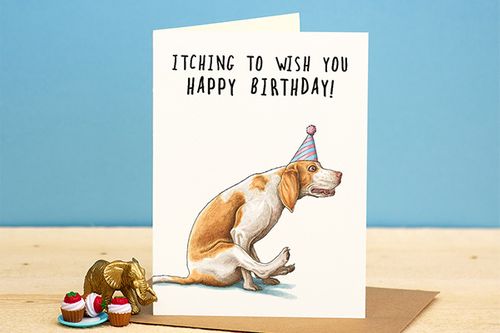 Itching To Wish You Happy Birthday