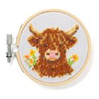 Embroidery Kit Highland Cow