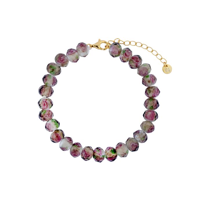 Rose Glass Beaded Collection
