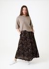 Watercolour Vines A-Line Skirt