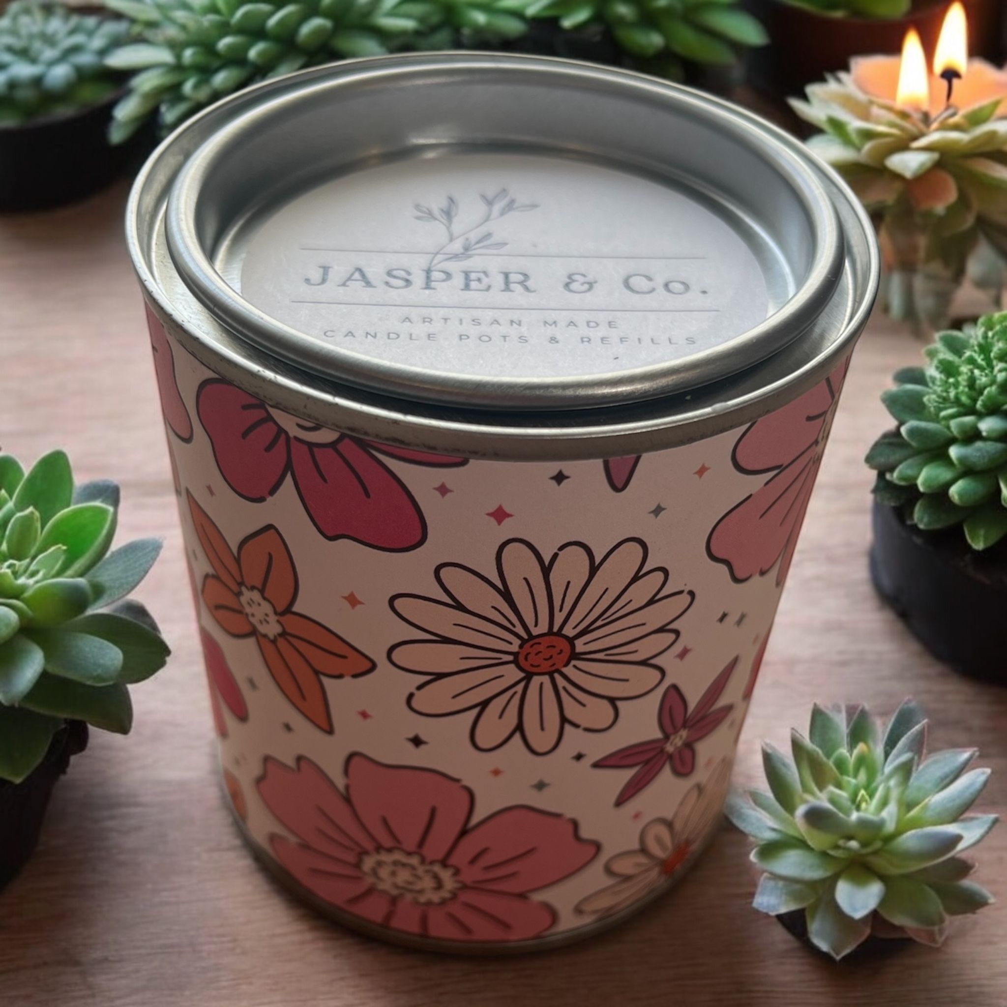 CANDLE TIN