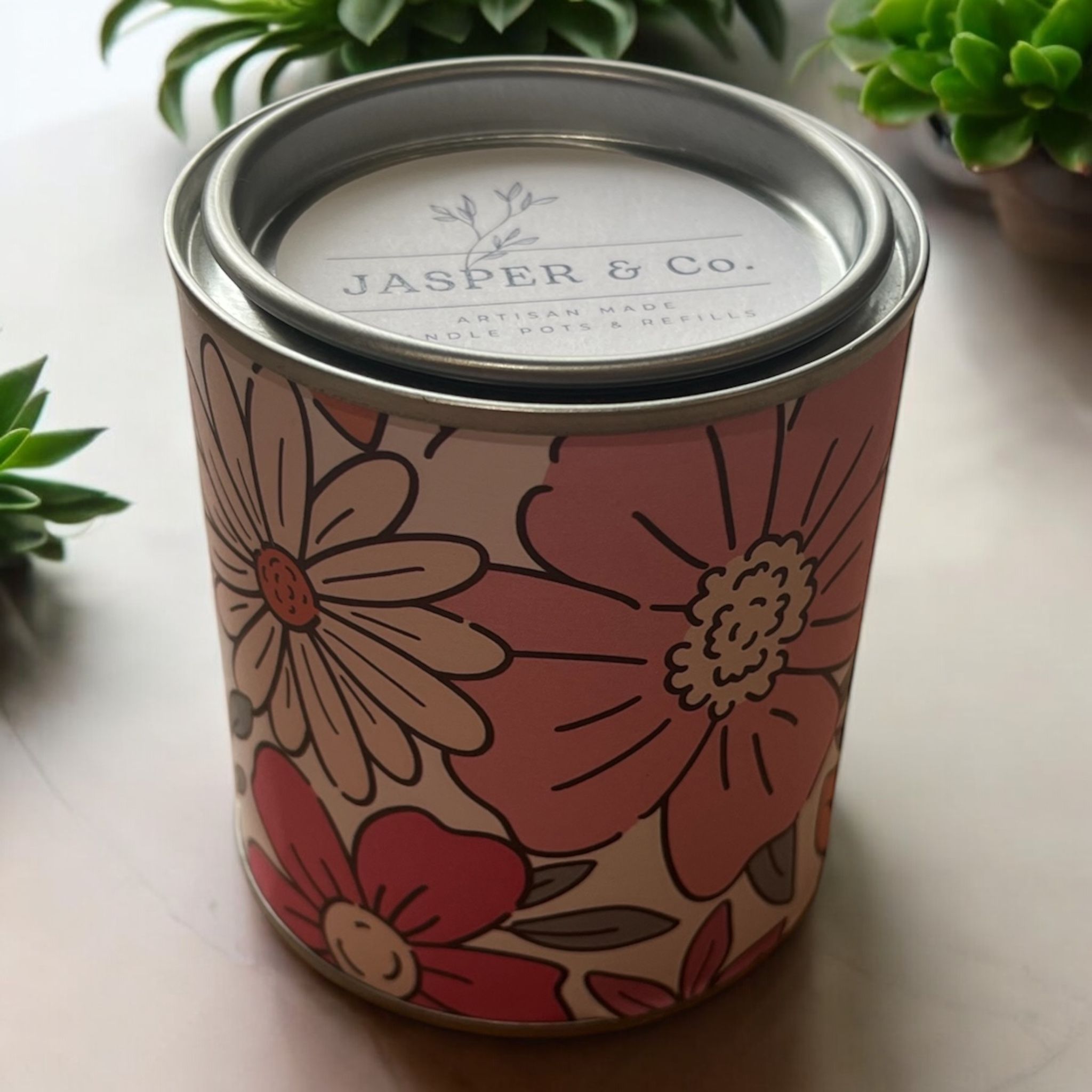 CANDLE TIN
