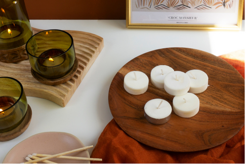 Refillable Soy Tealights