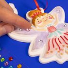 Paint Your Own Christmas Hanging Decorations