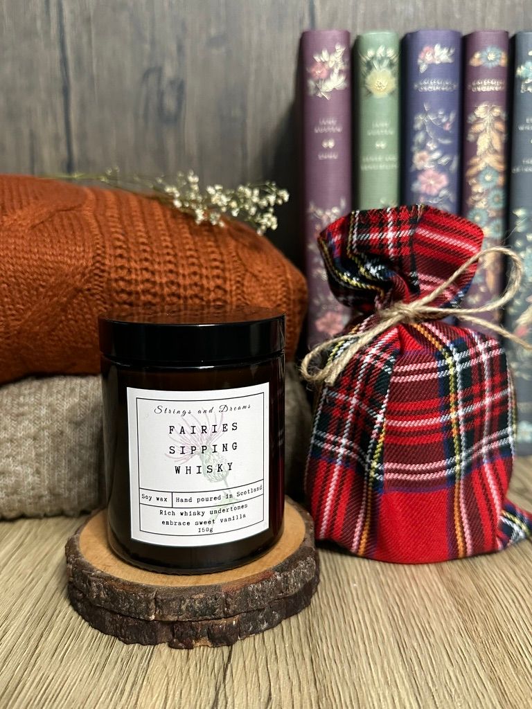 Digital story scented candles