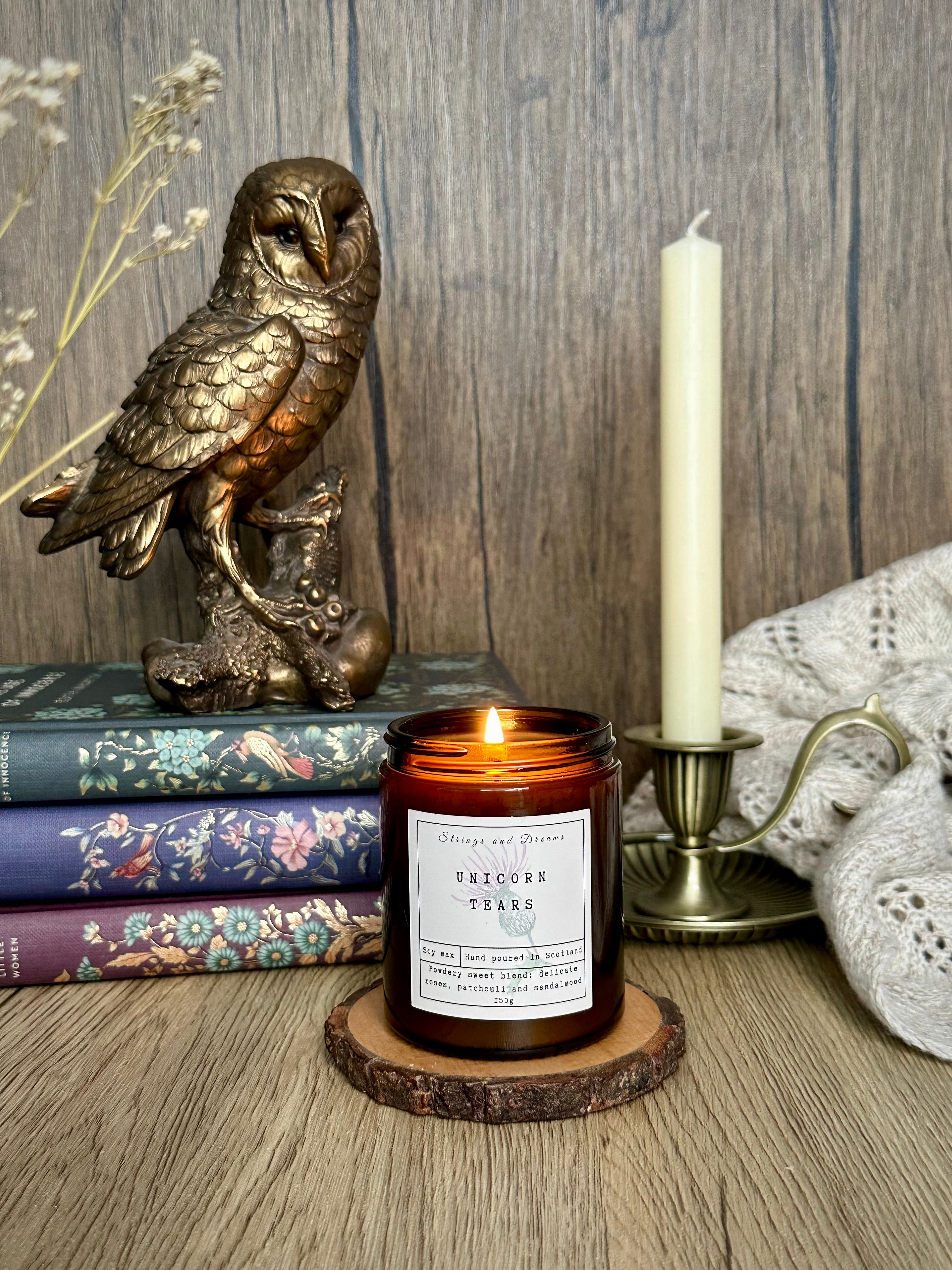 Digital story scented candles