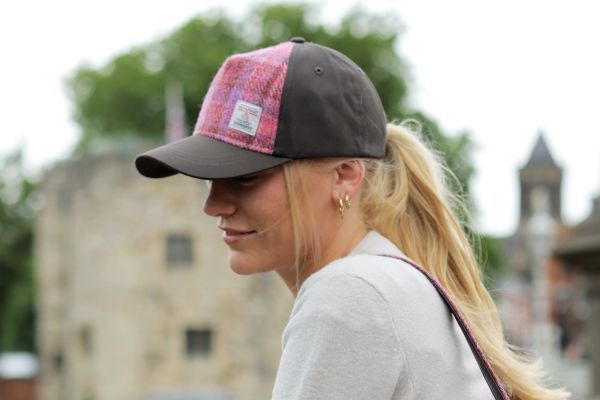 Baseball Caps with Harris Tweed