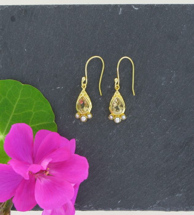 Gold plated sterling silver