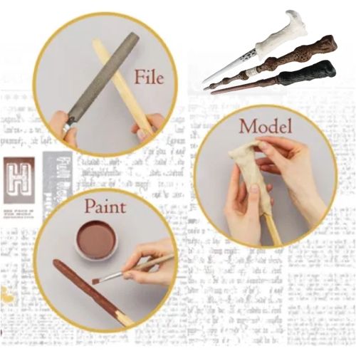 Harry Potter: Magic Wand and Magic Letters & Seals Craft Kits